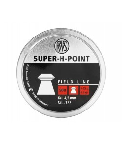Пули для пневматики RWS Super-H-Point 4,5 мм, 0,45 г (500 штук)