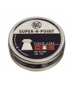 Пули для пневматики RWS Super-H-Point 4,5 мм, 0,45 г (500 штук)