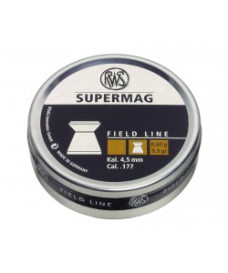 Пули для пневматики RWS Supermag 4,5 мм, 0,60 г (500 штук)