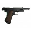 Страйкбольный пистолет KJW Colt M1911 M.E.U. CO₂ Black, удлин. ствол - фото № 6
