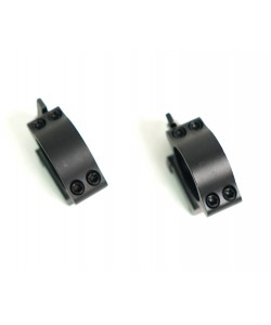 Кольца 25,4 мм Patriot BH-RS46, быстросъемные на Weaver (флажковые, стальные, низкие)