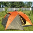 Палатка-автомат 3-местная AVI-Outdoor Inker 3 green/orange, 310x220x120 см (5898) - фото № 2