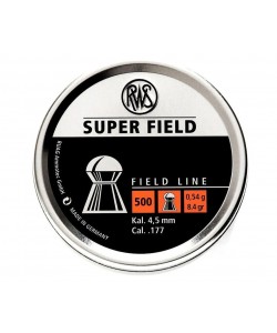 Пули для пневматики RWS Super Field 4,5 мм, 0,54 г (500 штук)