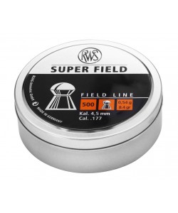 Пули для пневматики RWS Super Field 4,5 мм, 0,54 г (500 штук)