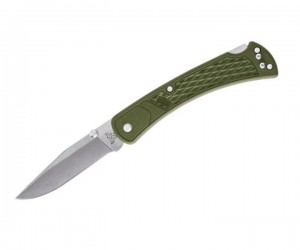 Нож складной Buck 110 Folding Hunter Slim Select 9,5 см, сталь 420HC, рукоять GRN Green