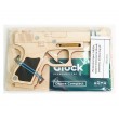 Резинкострел ARMA макет пистолета Glock, уменьш. копия G43X - фото № 1