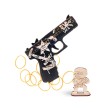 Резинкострел ARMA макет пистолета Glock из игры CS:GO в скине «Пустынный повстанец» - фото № 2