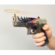 Резинкострел ARMA макет пистолета Glock из игры CS:GO в скине «Ястреб» - фото № 3