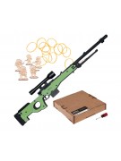 Резинкострел ARMA макет снайперской винтовки AWP из игры CS:GO