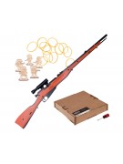 Резинкострел ARMA макет винтовки Мосина с прицелом и штыком