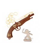 Резинкострел ARMA макет пиратского пистолета