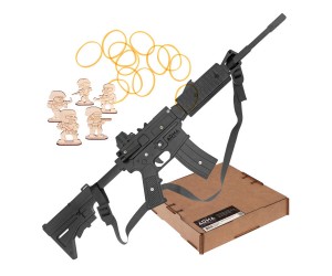 Резинкострел ARMA макет винтовки M4 с выдвижным прикладом