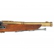 Макет пистолет кремневый, латунь (XVIII век) DE-1102-L - фото № 11