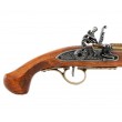 Макет пистолет кремневый, латунь (XVIII век) DE-1102-L - фото № 3