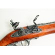 Макет пистолет кремневый, никель (Англия, XVIII век) DE-1219-G - фото № 13