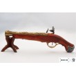 Макет пистолет кремневый, латунь (Англия, XVIII век) DE-1219-L - фото № 13