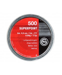 Пули для пневматики RWS Geco SuperPoint 4,5 мм, 0,50 г (500 штук)