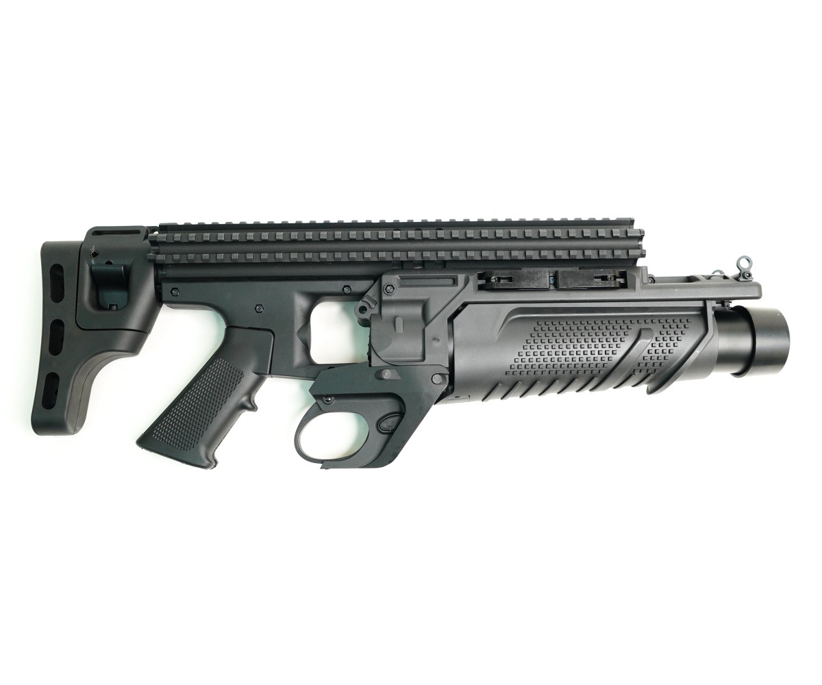 Страйкбольный гранатомет Cyma EGLM 40 мм, с базой (H-03 BK)