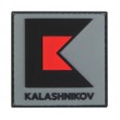 Патч (шеврон) Калашников КК логотип №1, 60х60 мм - фото № 1