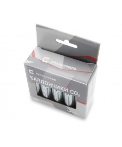 Баллончики CO₂ ”Калашников” для пневматики, 12 г (★10 штук)