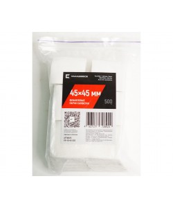 Патчи-салфетки Калашников, фланелевые, кал. .25-.35 (6,35 - 9 мм) 45х45 мм (500 штук)