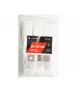 Патчи-салфетки Калашников, фланелевые, кал. .22/5,6 мм, 30х30 мм (500 штук)