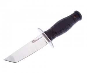 Нож Cold Steel Mini Leatherneck Tanto 39LSAA 8,8 см, сталь 8Cr13MoV, рукоять Kraton Black