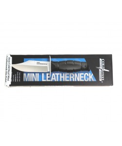 Нож Cold Steel Mini Leatherneck Bowie 39LSAB 8,8 см, сталь 8Cr13MoV, рукоять Kraton Black