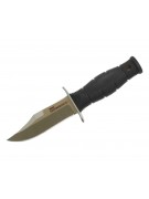 Нож Cold Steel Mini Leatherneck Bowie 39LSAB 8,8 см, сталь 8Cr13MoV, рукоять Kraton Black