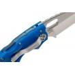 Нож складной Cold Steel Tuff Lite Blue 20LTB - фото № 6