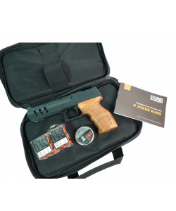 Пистолет JOKER KURS под патрон 5.6/16К и пули 5,5 мм (без лицензии) черный