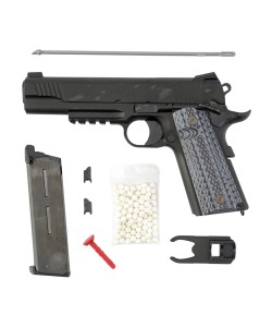 Страйкбольный пистолет Tokyo Marui Colt M45A1 Black GBB