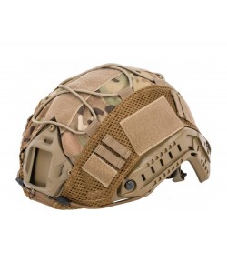 Чехол тактический на шлем WoSport CO-17 Elastic rope Multicam