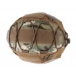 Чехол тактический на шлем WoSport CO-17 Elastic rope Multicam - фото № 6