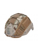 Чехол тактический на шлем WoSport CO-17 Elastic rope Multicam