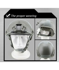 Шлем WoSport Combat Helmet - Standart Version HL-06 MH-type Tan