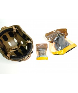 Шлем WoSport Umbrella Helmet - High Version HL-06 PJ-type Round Hole Tan