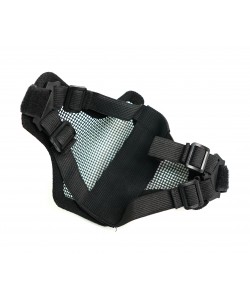 Маска защитная сетчатая WoSport MA-09 V1 Double-band (Black)