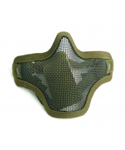 Маска защитная сетчатая WoSport MA-09 V1 Double-band (Olive)