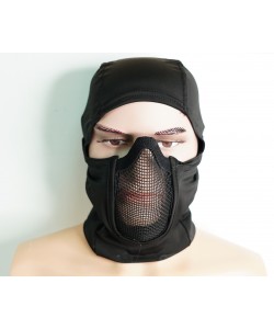 Маска-балаклава защитная WoSport MA-113 Shadow Fighter (Black)