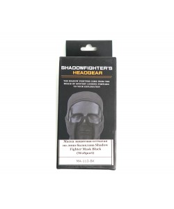 Маска-балаклава защитная WoSport MA-113 Shadow Fighter (Black)