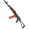 Страйкбольный автомат E&L ELAKS74N (АКС-74Н) AEG Essential Steel, дерево - фото № 2