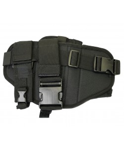 Кобура набедренная с платформой и подсумками Molle Black
