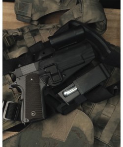 Кобура с платформой пластиковая Colt 1911 (Black)