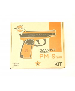 Деревянный конструктор ПМ (пистолет Макарова)