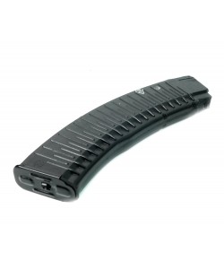 Магазин для автомата АК-74/РПК (кал. 5,45x39) 45 патронов, ребристый, черный пластик