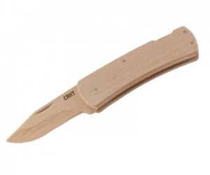 Нож сувенирный складной CRKT Nathan's Knife Kit 1032 (деревянный)