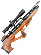 Пневматическая винтовка Kuzey K30 BullPup (орех, PCP, ★3 Дж) 6,35 мм