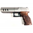 Пистолет JOKER KURS под патрон 5.6/16К и пули 5,5 мм (без лицензии) серебро - фото № 16