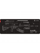 Коврик для мыши и чистки оружия АК-12 Калашников, 80х30 см